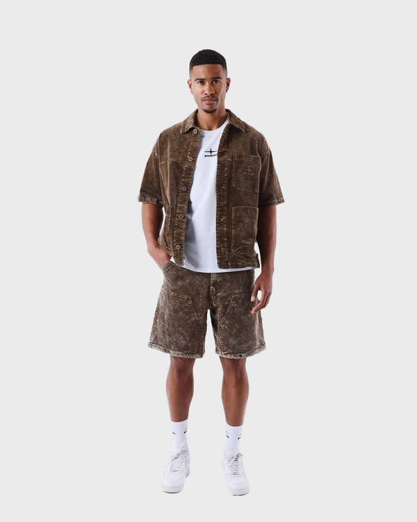 Project X Paris Corduroy Short Bruin