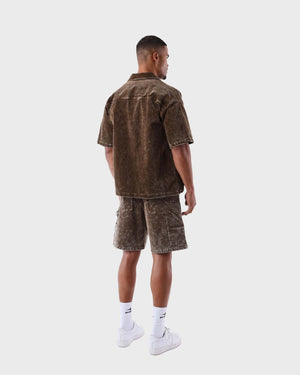 Project X Paris Corduroy Short Bruin