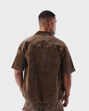 Project X Paris Corduroy Shirt Bruin