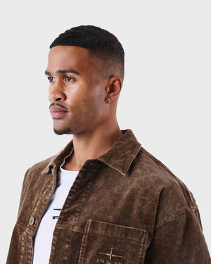 Project X Paris Corduroy Shirt Bruin