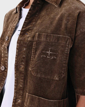 Project X Paris Corduroy Shirt Bruin