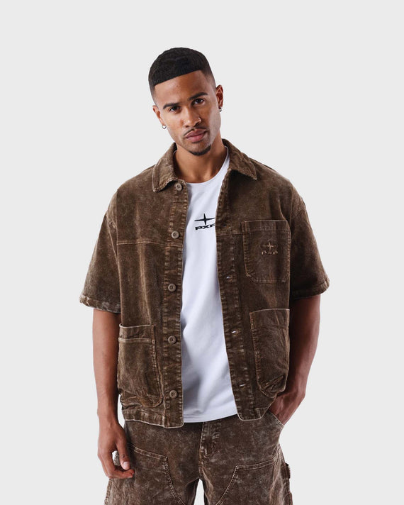 Project X Paris Corduroy Shirt Bruin