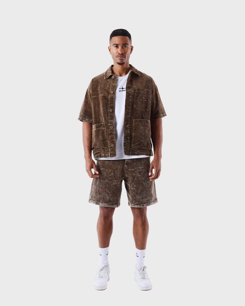 Project X Paris Corduroy Shirt Bruin