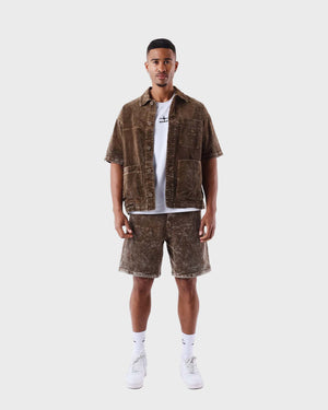Project X Paris Corduroy Shirt Bruin