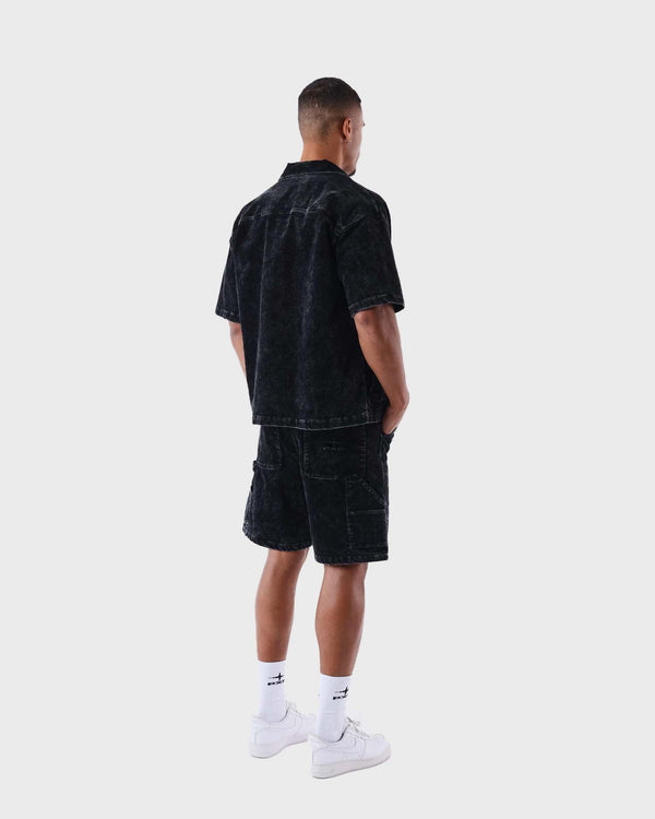 Project X Paris Corduroy Short Zwart