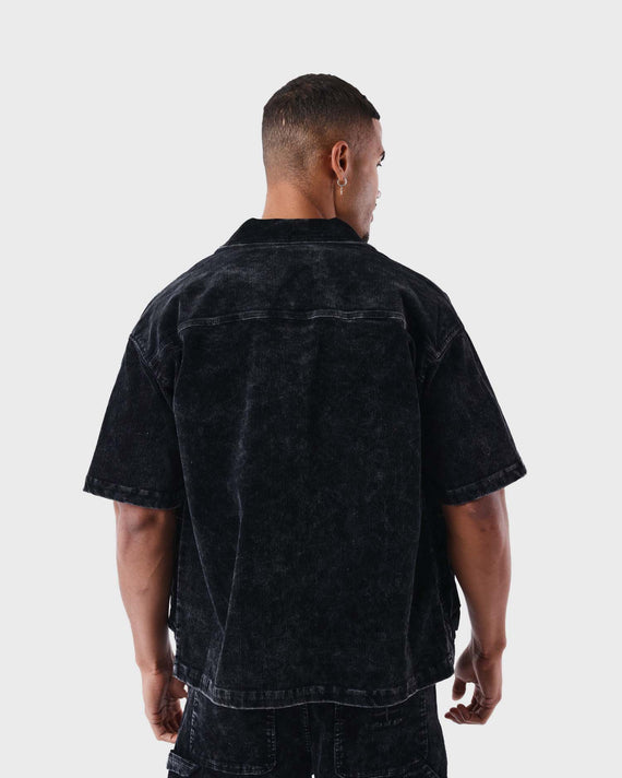 Project X Paris Corduroy Shirt Zwart