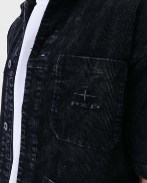 Project X Paris Corduroy Shirt Zwart