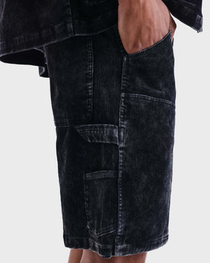 Project X Paris Corduroy Short Zwart