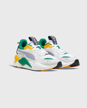 Puma RS-X Kids Sneaker Groen zijaanzicht paar