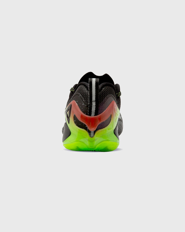 Peak Elf Basketbalschoen Zwart achteraanzicht