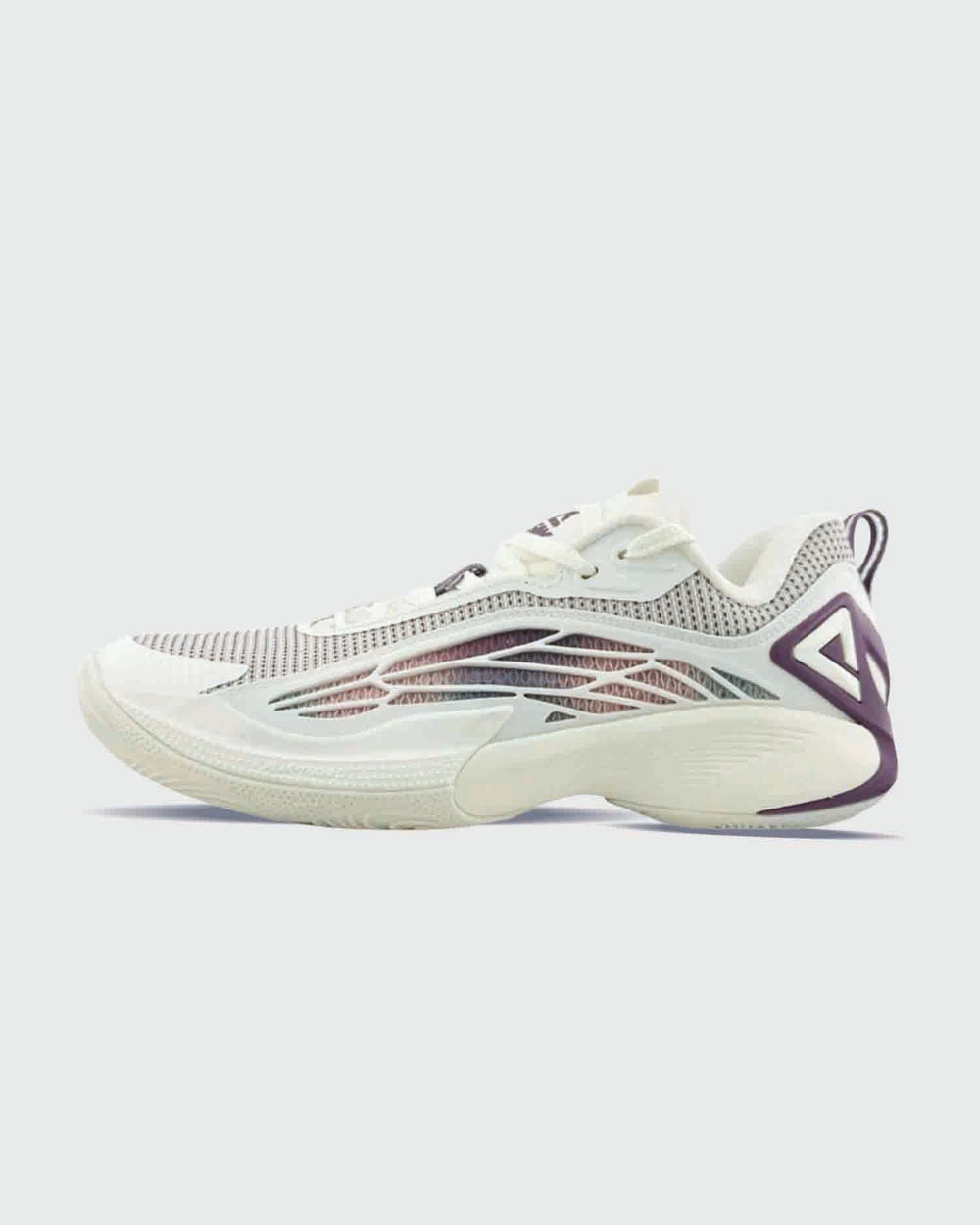Peak Elf Basketbalschoen Wit links