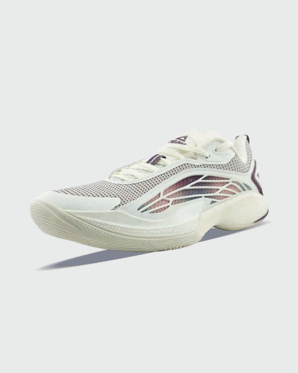  Peak Elf Basketbalschoen Wit zijaanzicht