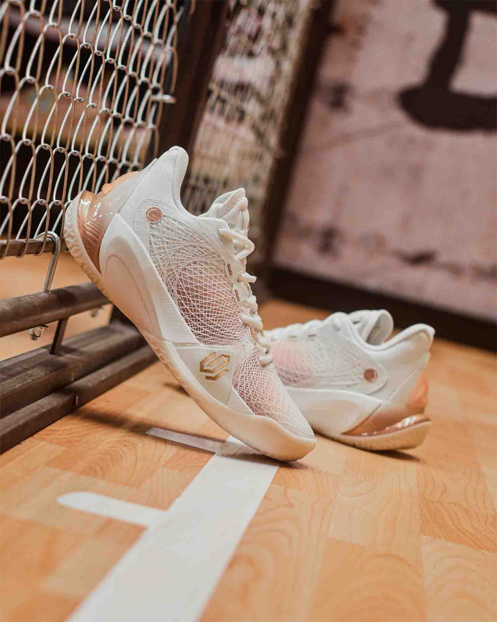 Peak AW Talent 2 Basketbalschoen Beige