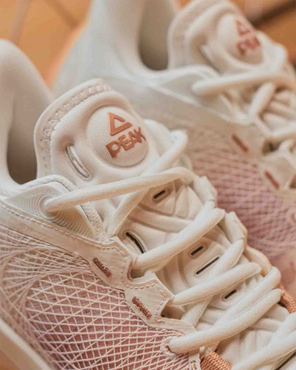 Peak AW Talent 2 Basketbalschoen – Beige veters