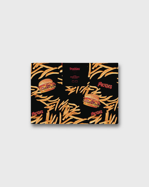 Pockies 2-Pack Burgers 'n' Fries Boxers package 