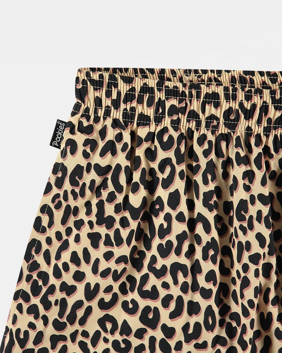 Pockies Leopard Boxers close up label pockies 