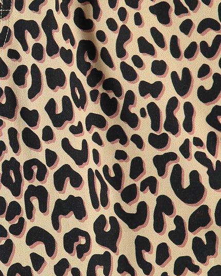 Pockies Leopard Boxers patroon close up