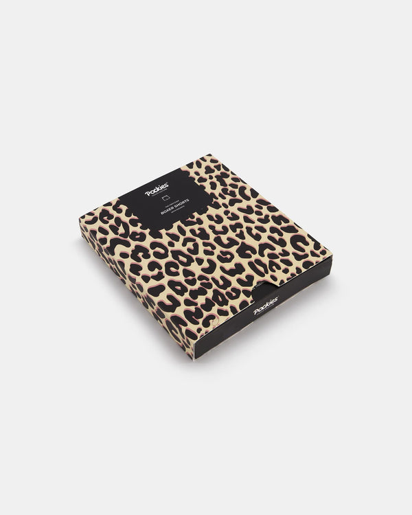Pockies Leopard Boxers package zijaanzicht