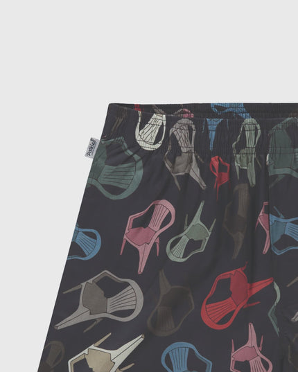 Pockies Navy Chairs Boxer cu boven