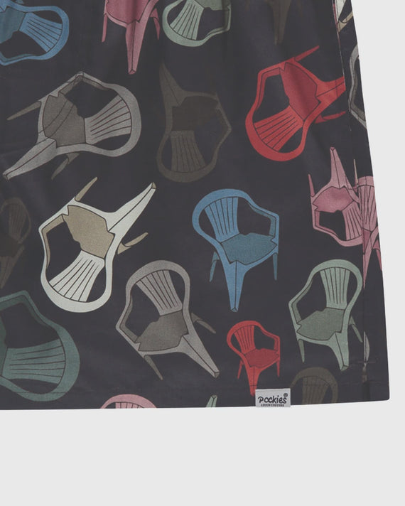 Pockies Navy Chairs Boxer cu onder