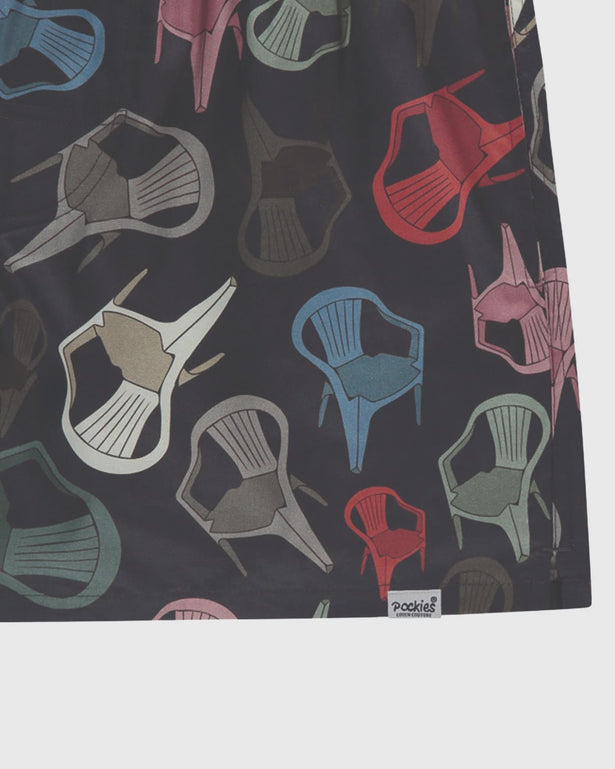 Pockies Navy Chairs Boxer cu onder