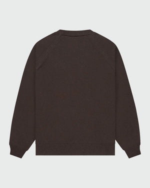Pockies Ski Crew Sweater Bruin achter