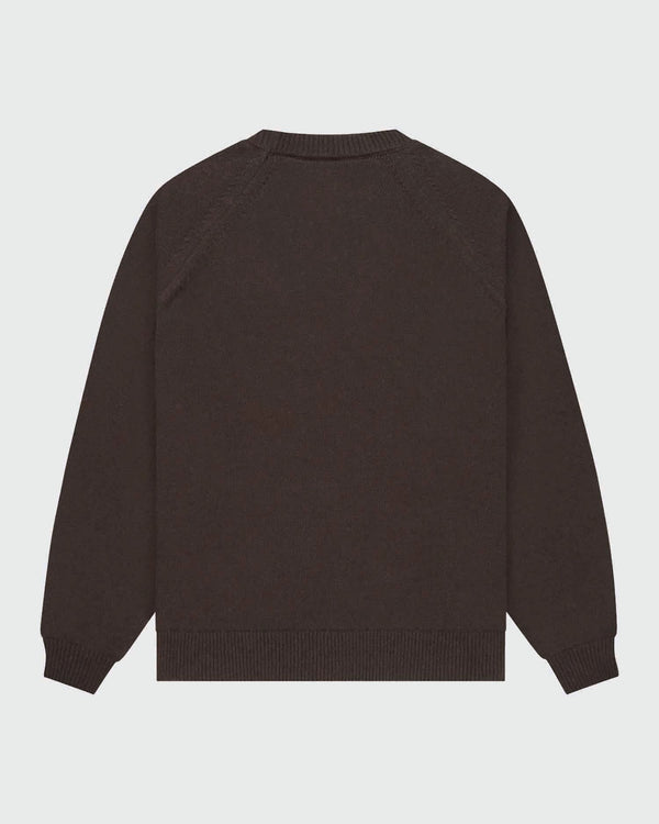 Pockies Ski Crew Sweater Bruin achter