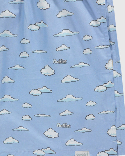 Pockies Blue Clouds Boxer cu onderaanzict