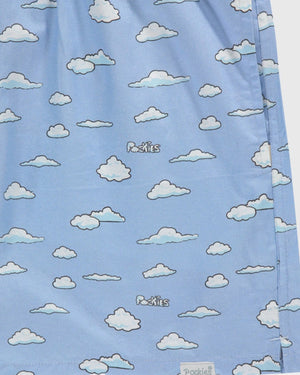 Pockies Blue Clouds Boxer cu onderaanzict