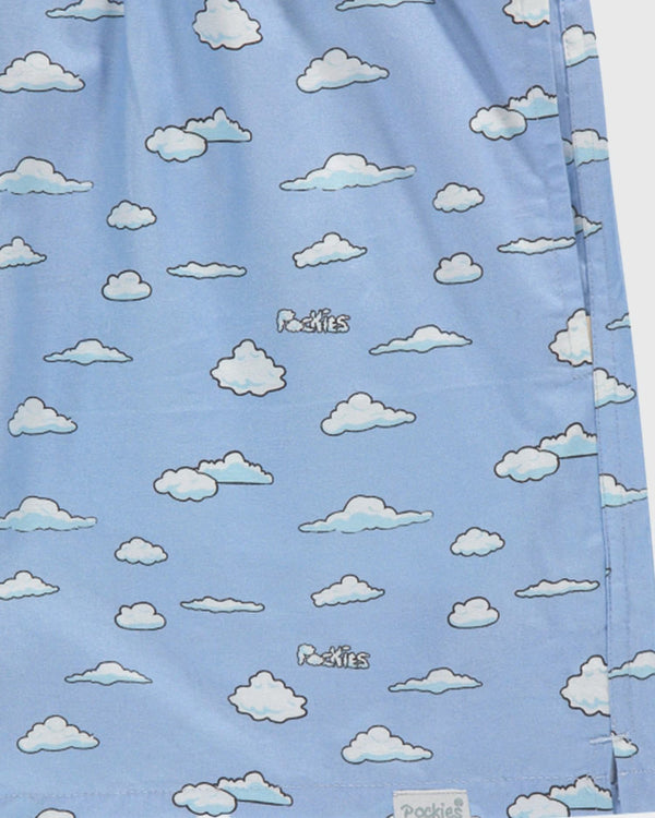 Pockies Blue Clouds Boxer cu onderaanzict