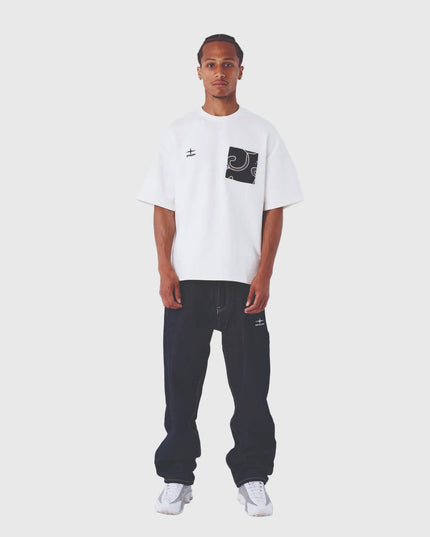 Project X Paris Bandana Denim Broek Donkerblauw voor