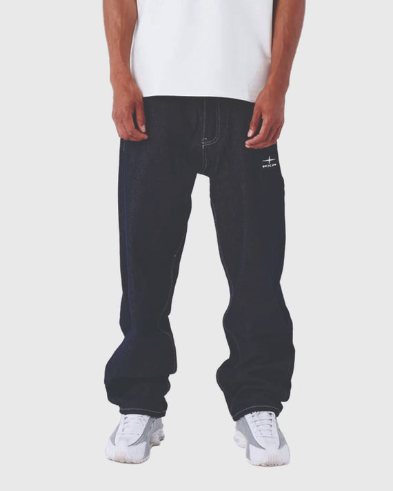 Project X Paris Bandana Denim Broek Donkerblauw voor