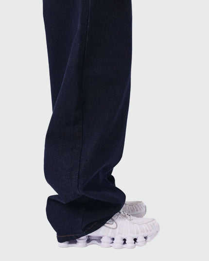 Project X Paris Dames Dark Denim Jeans zijaanzicht