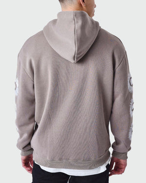Project X Paris Hoodie Tournesol Taupe achteraazicht