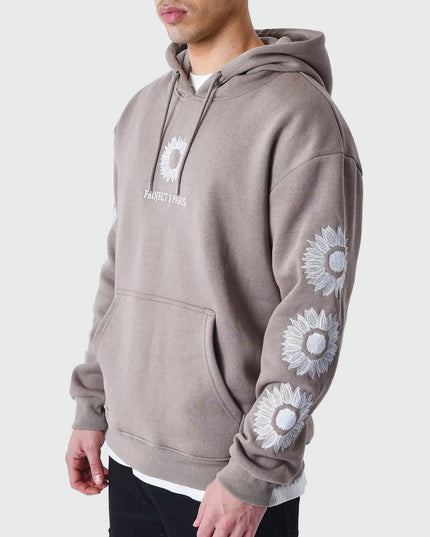 Project X Paris Hoodie Tournesol Taupe zijaanzicht cu