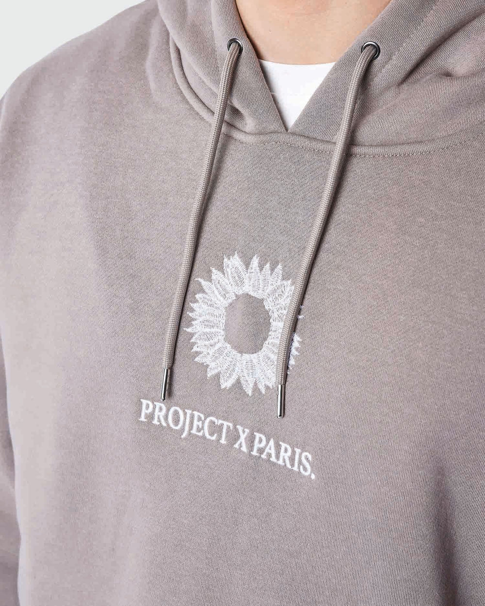 Project X Paris Hoodie Tournesol Taupe voor