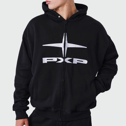 Project X Paris Polaris Vest Zwart vooraanzicht