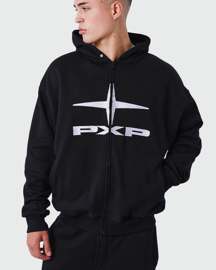 Project X Paris Polaris Vest Zwart vooraanzicht