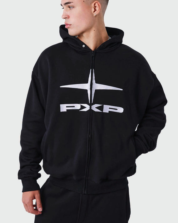 Project X Paris Polaris Vest Zwart vooraanzicht