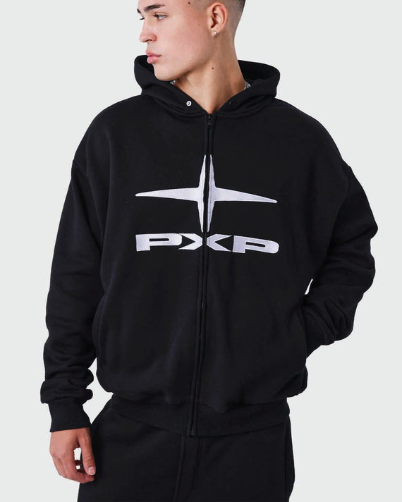 Project X Paris Polaris Vest Zwart vooraanzicht