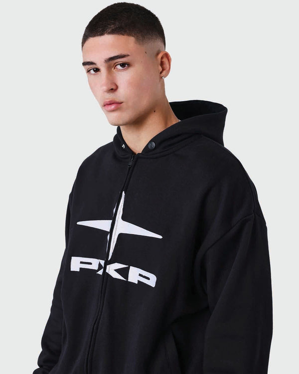 Project X Paris Polaris Vest Zwart zijaanzicht