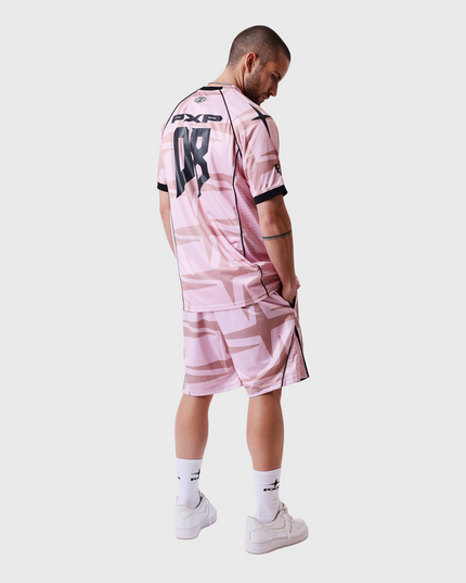 Project X Paris Shorts Roze achterkant model