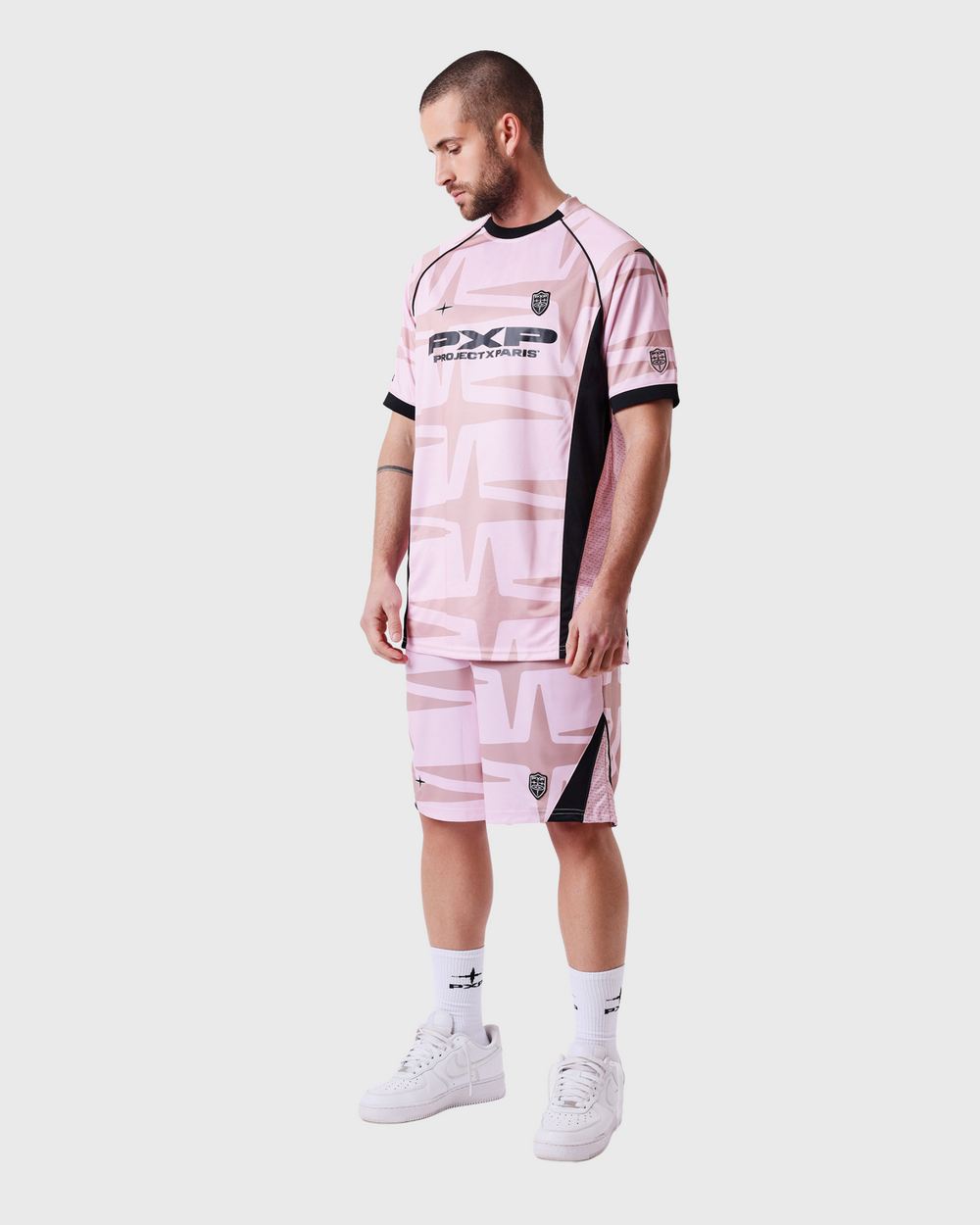 Project X Paris Shorts Roze vooraanzicht