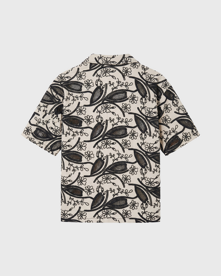 Project X Paris T-shirt Candide Idylle Zwart achteraanzicht rug los