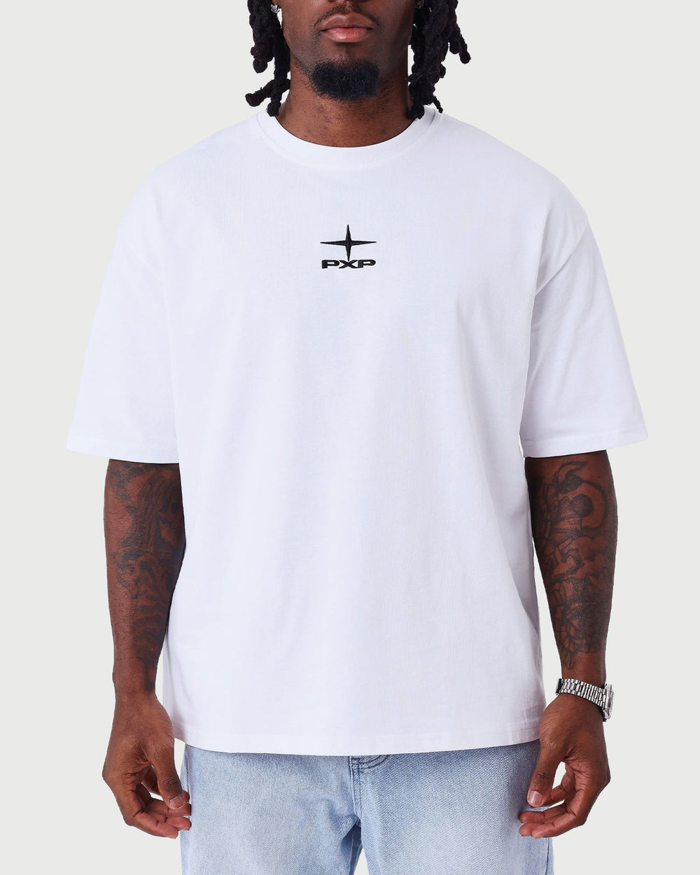 Project X Paris T shirt Brodé wit achter