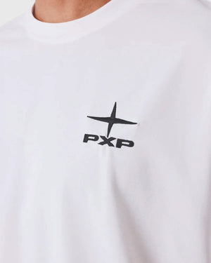 Project X Paris T shirt Graphic Flower Wit close up logo