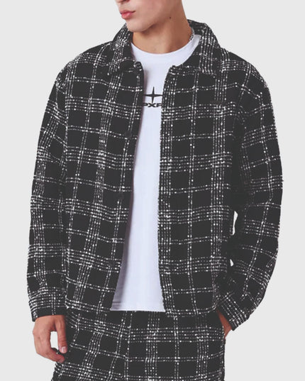 Project X Paris Pattern Jacket Zwart voor