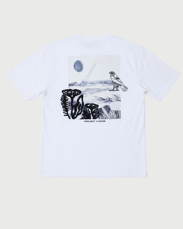 Project X Paris T shirt Brodé wit achter no mod