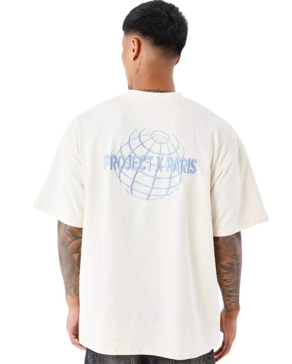 Project X Paris planet-motif-t-shirt achterkant