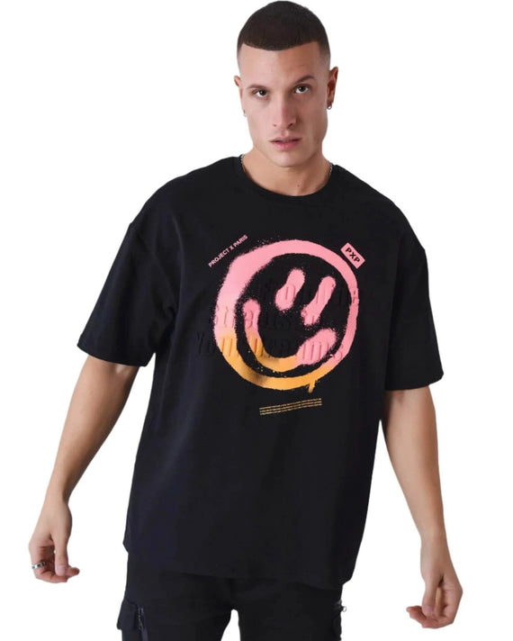 Project x Paris smile-t-shirt voorkant